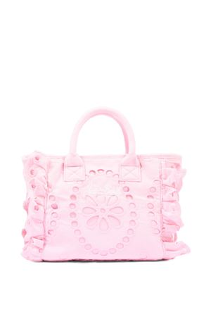 Colette Volant pink canvas bag SAINT BARTH KIDS | COL002700411L